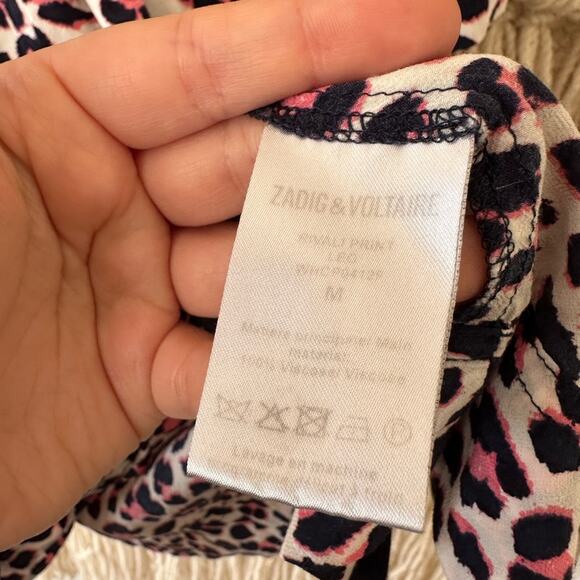 Zadig & Voltaire Leopard High Neck Dress - Picture 4 of 9